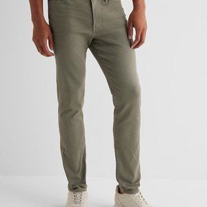 Men's Express skinny green jeans 29x30